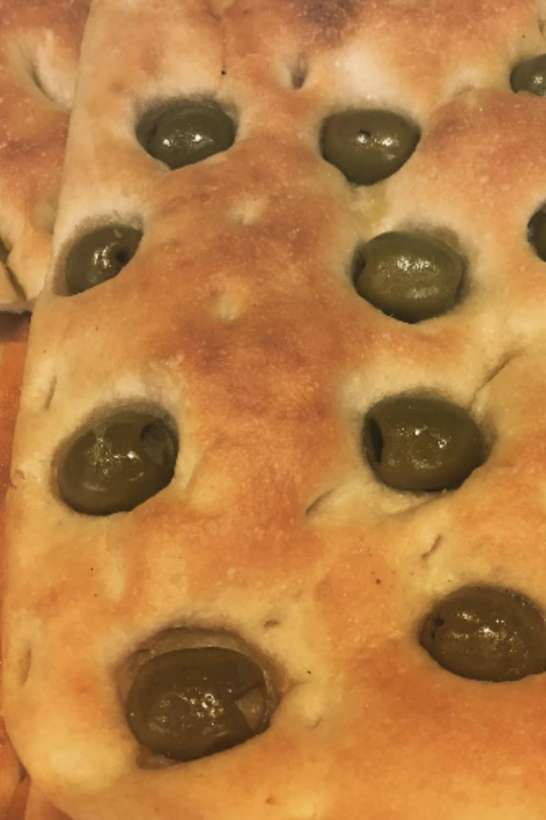 Focaccia con Olive