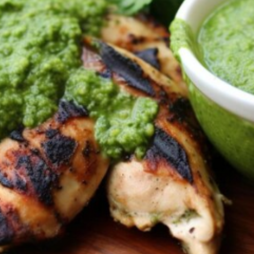 Pollo alla Griglia con Salsa Verde Pollo alla Griglia con Salsa Verde: A Delicious Italian Grilled Chicken Recipe