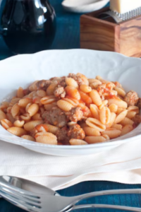 Pasta con Fagioli e SalsicciaPasta con Fagioli e Salsiccia Recipe Guide