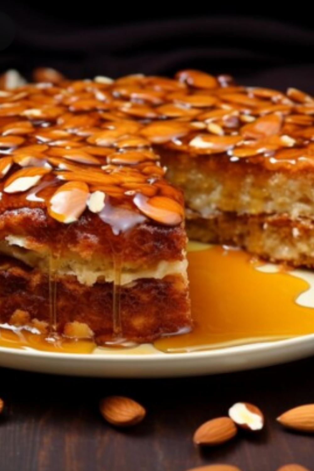 Torta di Miele e Mandorle Torta di Miele e Mandorle (Honey and Almond Cake) Introduction