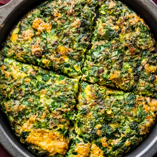 Frittata di Rucola #frittata #frittatadirucola #saporidicasa # #chebontà# Frittata di Rucola (Arugula Frittata)