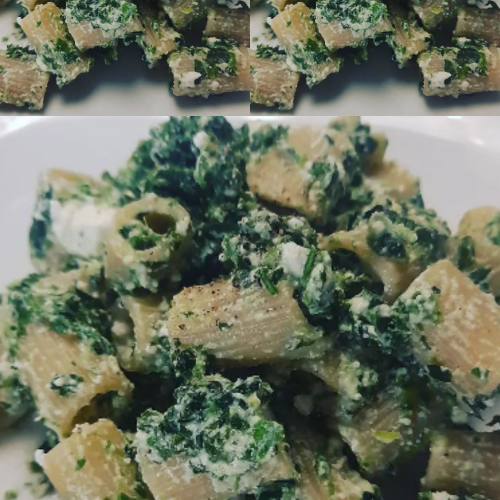 Pasta con Ricotta e Spinaci Pasta with spinach and ricotta #pastalovers #mezzemaniche #italianfood #italienskmat #pastaricottaespinaci #viktminskning #viktnedgång #dimagriremangiando #bantning #nyttigmat #diarioalimentare #pastaconricottaespinaci #pastamedspenat #pastawithspinachandricotta Pasta con Ricotta e Spinaci Recipe Guide