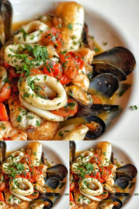 Caciucco#caciucco  #cucinaitaliana #zuppadipesce ##cucinacasalinga Caciucco: A Traditional Italian Seafood Stew