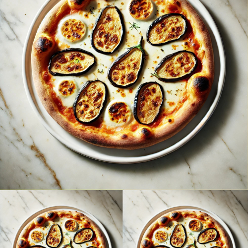 Pizza con Provolone e Melanzane Pizza con Provolone e Melanzane: A Delicious Italian Delight