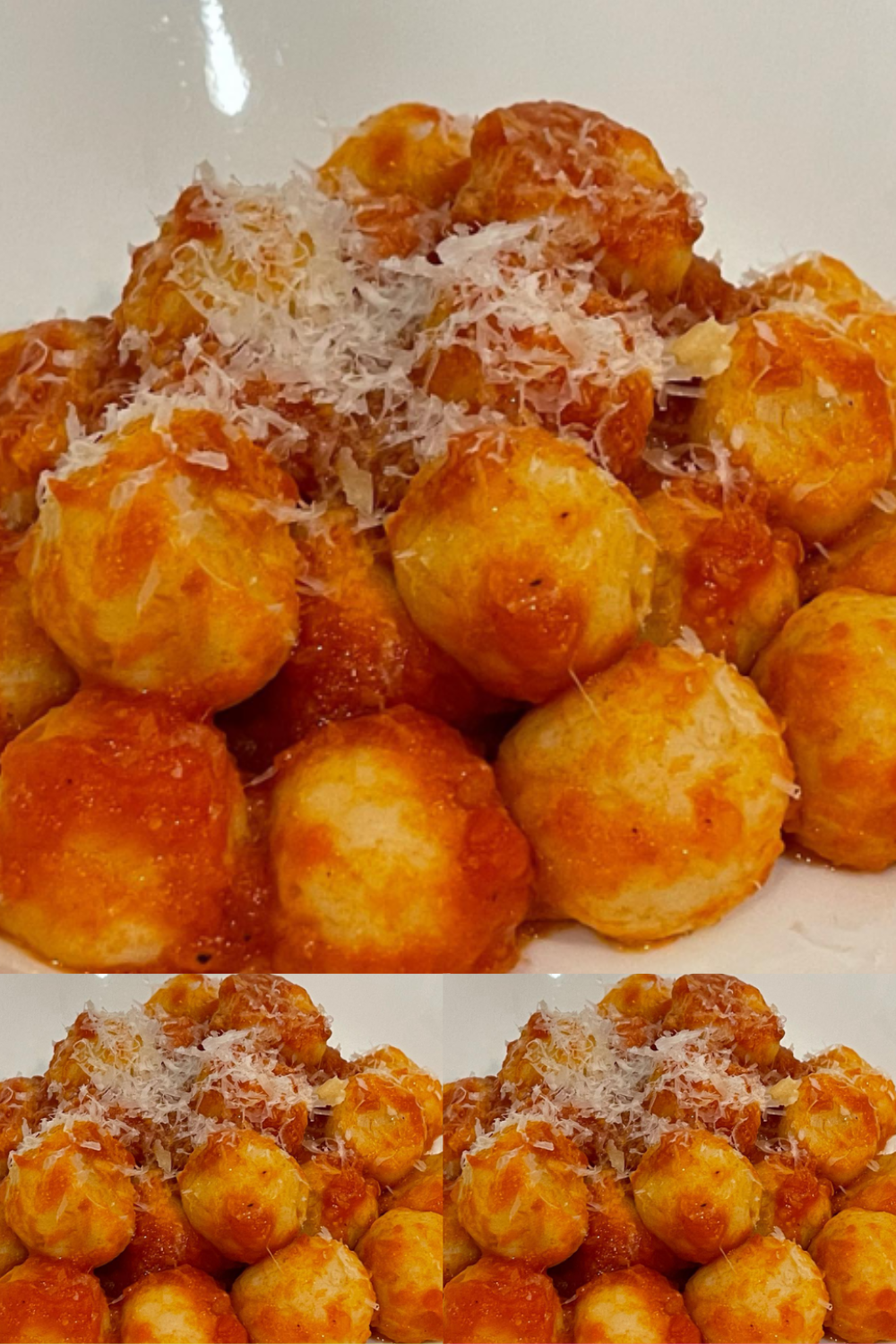 Gnocchi di Ricotta con Salsa di Pomodoro.