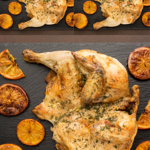 Pollo al Forno con Limone e Rosmarino (Oven-Roasted Chicken with Lemon and Rosemary)