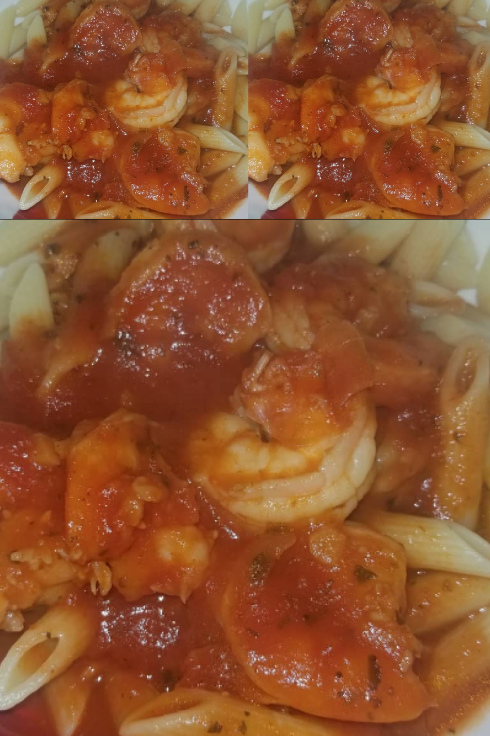 Pasta con Gamberetti e Pomodoro