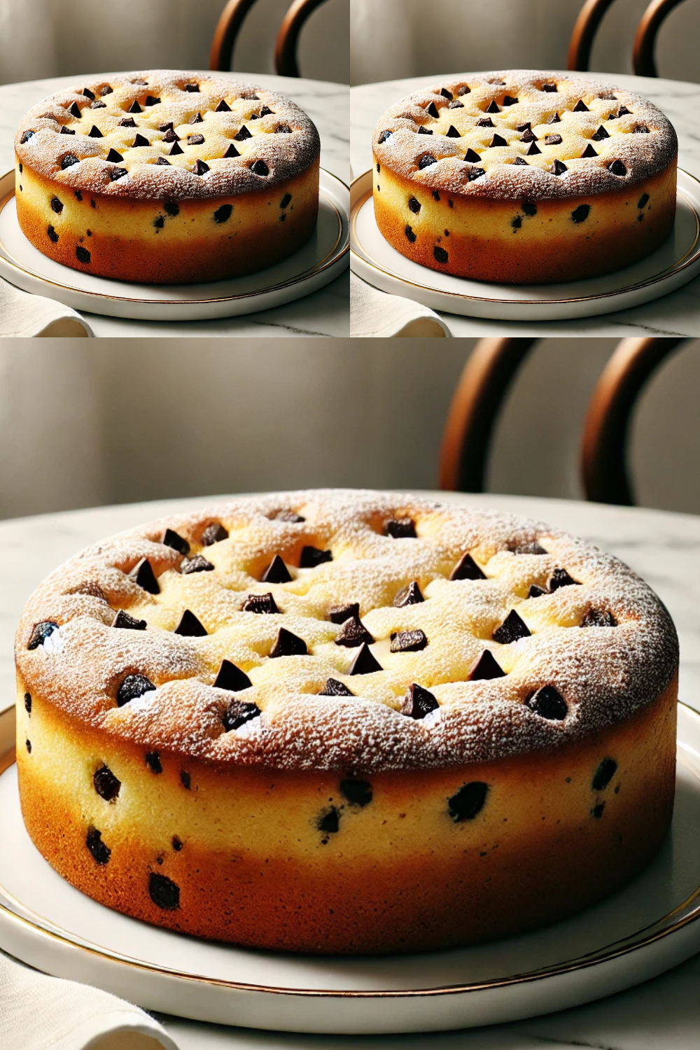 Torta di Ricotta e Gocce di Cioccolato Torta di Ricotta e Gocce di Cioccolato (Italian Ricotta and Chocolate Chip Cake)