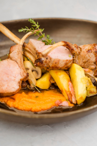 Arista di Maiale con Salsa di Mele (Pork Roast with Apple Sauce)