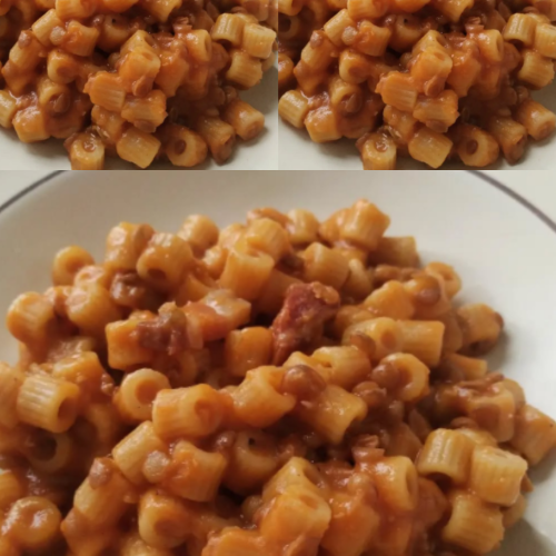 #Pasta and Lentils