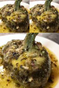 #Roman-style artichokes Recipe Guide