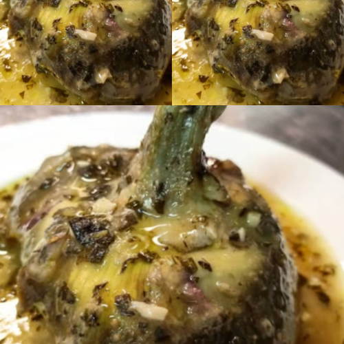 #Roman-style artichokes Recipe Guide