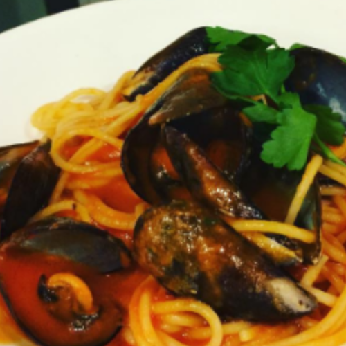 #Spaghetti with Mussels