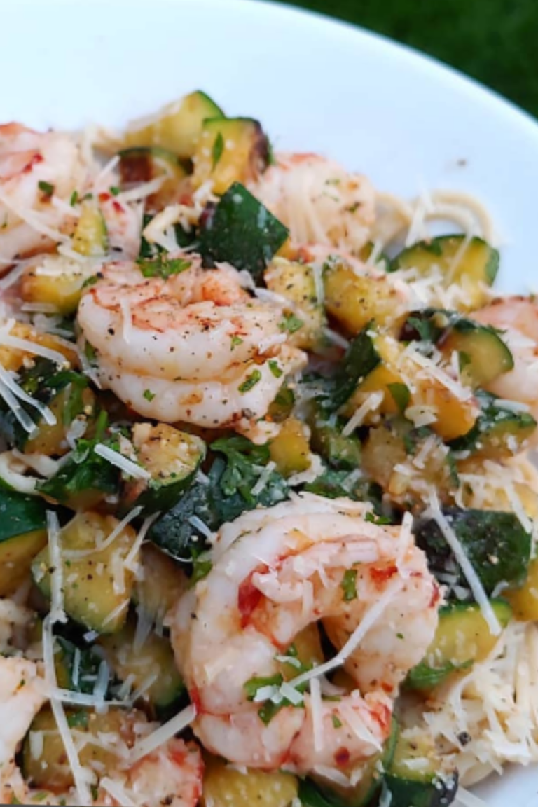 #Pasta with Zucchini and Shrimp recipe