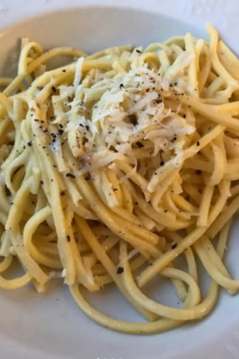 Recipe for Tonnarelli Cacio e Pepe