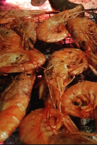 Gamberoni alla Griglia (Grilled Prawns)