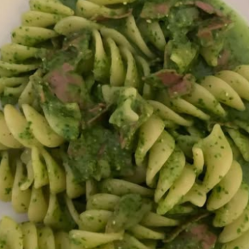 Pasta con Rucola e Salmone