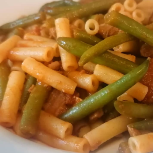 Pasta con Fagiolini