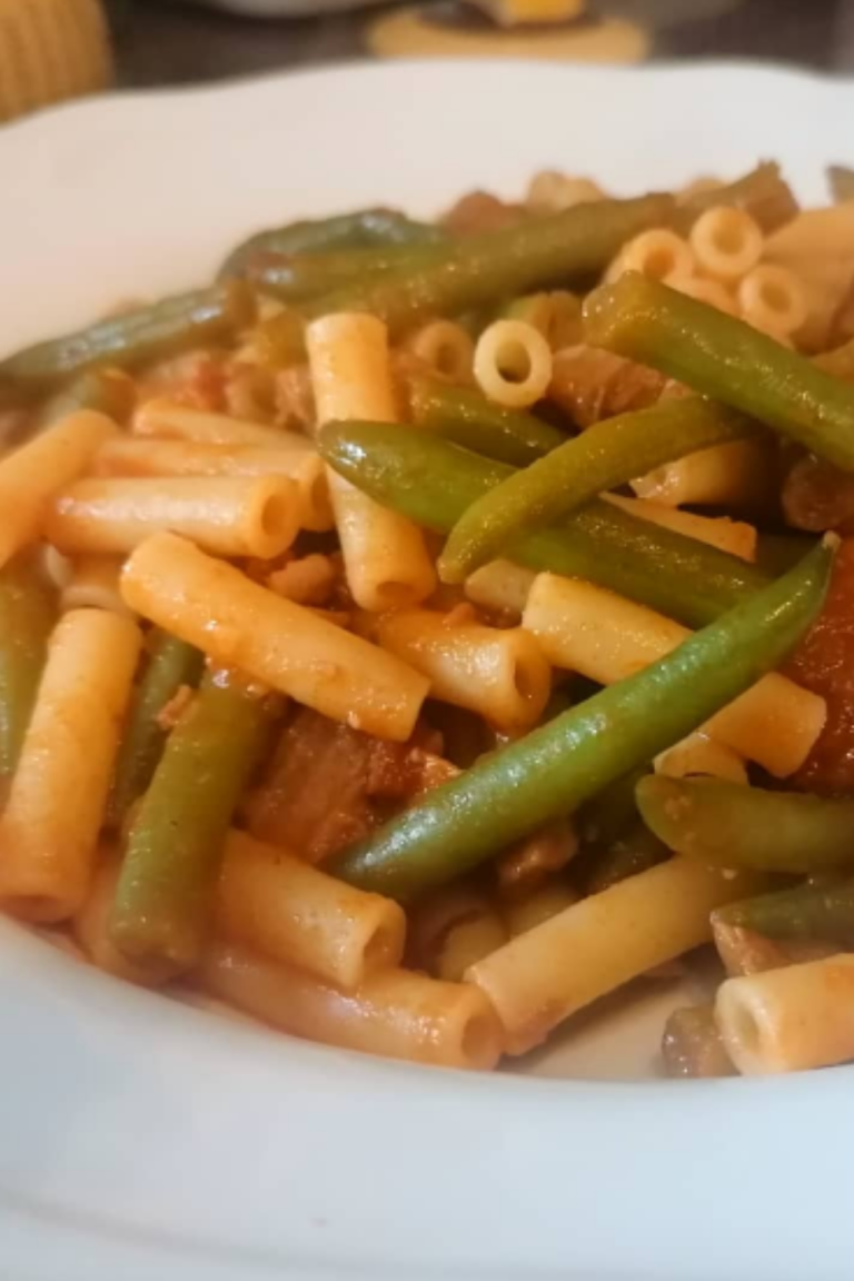 Pasta con Fagiolini