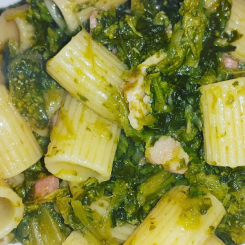 Pasta con Rape e Acciughe