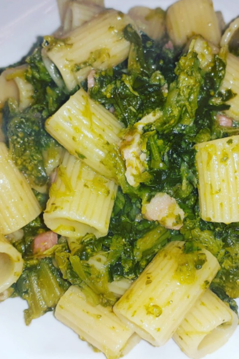 Pasta con Rape e Acciughe