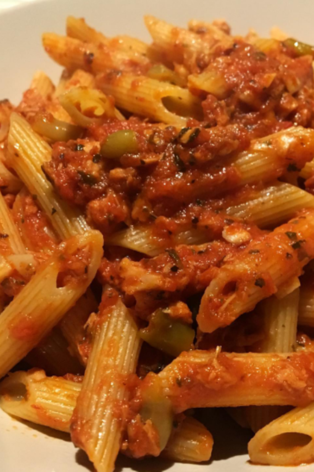 Pasta alla Puttanesca con Tonno