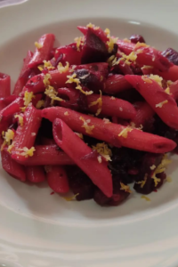 Pasta con Rapa Rossa