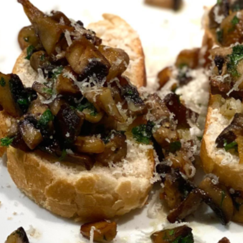 Bruschetta con Funghi